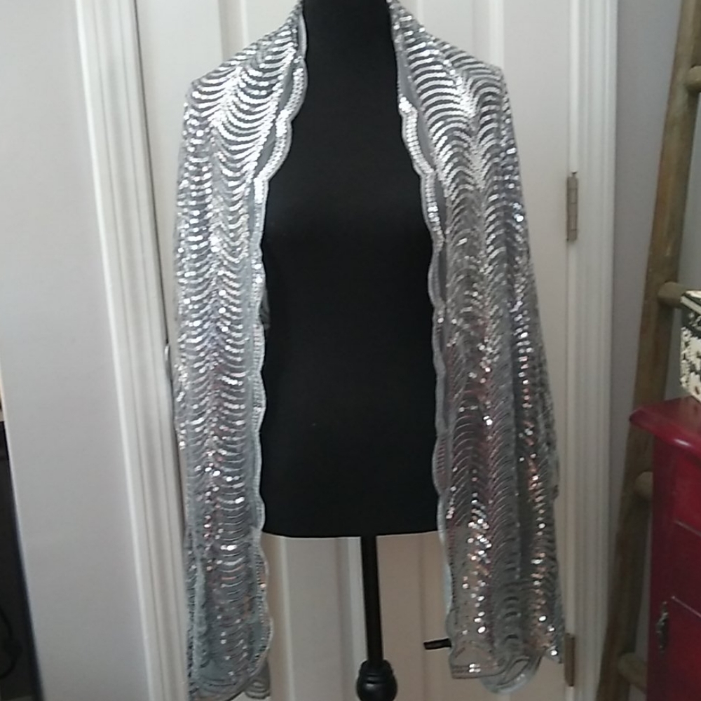 Apt. 9 Women's Sequin Shawl/Wrap